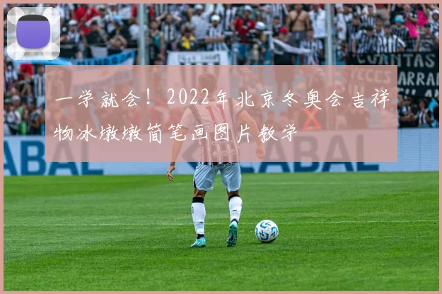 一学就会!2022年北京冬奥会吉祥物冰墩墩简笔画图片教学